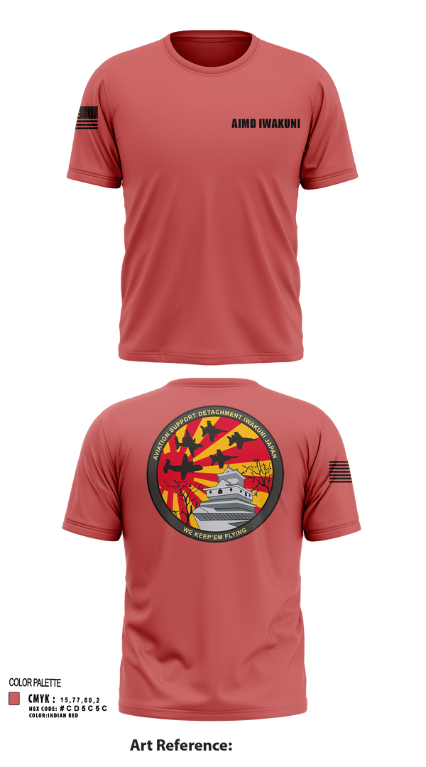 Short Sleeve Performance Shirt, AIMD Iwakuni, Navy, Teamtime, Team time, sublimation, custom sports apparel, team uniforms, spirit wear, spiritwear, sports uniforms, custom shirts, team store, custom team store, fundraiser sports, apparel fundraiser