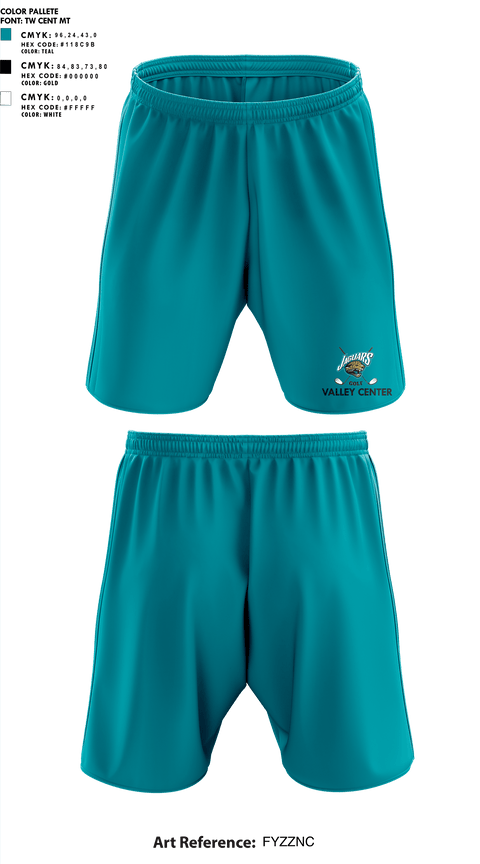 Athletic Shorts With Pockets, Valley Center High School Golf, Golf, Teamtime, Team time, sublimation, custom sports apparel, team uniforms, spirit wear, spiritwear, sports uniforms, custom shirts, team store, custom team store, fundraiser sports, apparel fundraiser