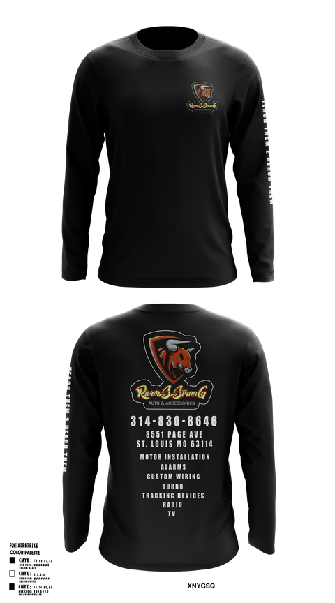 Long Sleeve Performance Shirt, RiverSStronG Auto & Accessories, , Teamtime, Team time, sublimation, custom sports apparel, team uniforms, spirit wear, spiritwear, sports uniforms, custom shirts, team store, custom team store, fundraiser sports, apparel fundraiser
