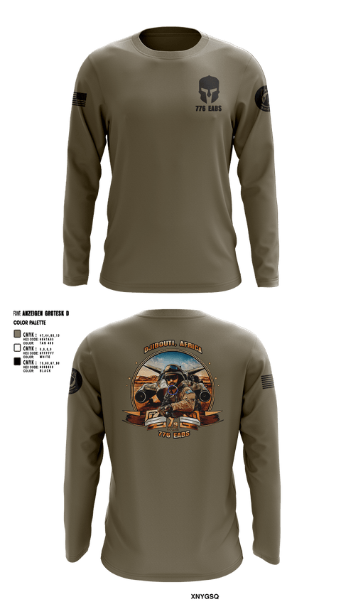 Long Sleeve Performance Shirt, 776 EABS, Air Force, Teamtime, Team time, sublimation, custom sports apparel, team uniforms, spirit wear, spiritwear, sports uniforms, custom shirts, team store, custom team store, fundraiser sports, apparel fundraiser