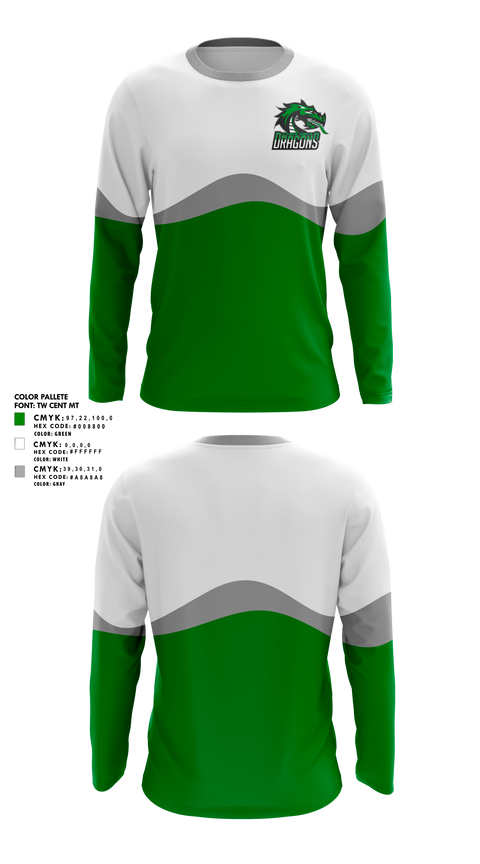Long Sleeve Performance Shirt, Chelsea Dragons, , Teamtime, Team time, sublimation, custom sports apparel, team uniforms, spirit wear, spiritwear, sports uniforms, custom shirts, team store, custom team store, fundraiser sports, apparel fundraiser