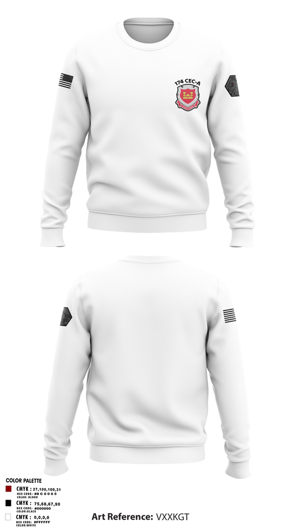 Crew Neck Sweatshirt, 174 mac, Army, Teamtime, Team time, sublimation, custom sports apparel, team uniforms, spirit wear, spiritwear, sports uniforms, custom shirts, team store, custom team store, fundraiser sports, apparel fundraiser