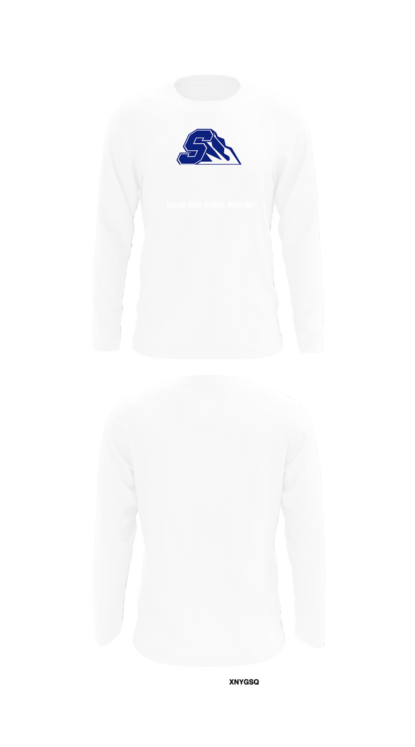 Long Sleeve Performance Shirt, Salem High School Bowling, Bowling, Teamtime, Team time, sublimation, custom sports apparel, team uniforms, spirit wear, spiritwear, sports uniforms, custom shirts, team store, custom team store, fundraiser sports, apparel fundraiser