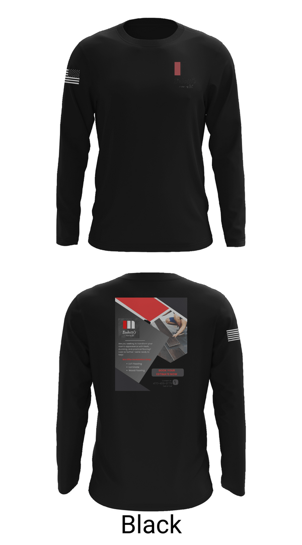 Long Sleeve Performance Shirt, Badotti Flooring, , Teamtime, Team time, sublimation, custom sports apparel, team uniforms, spirit wear, spiritwear, sports uniforms, custom shirts, team store, custom team store, fundraiser sports, apparel fundraiser