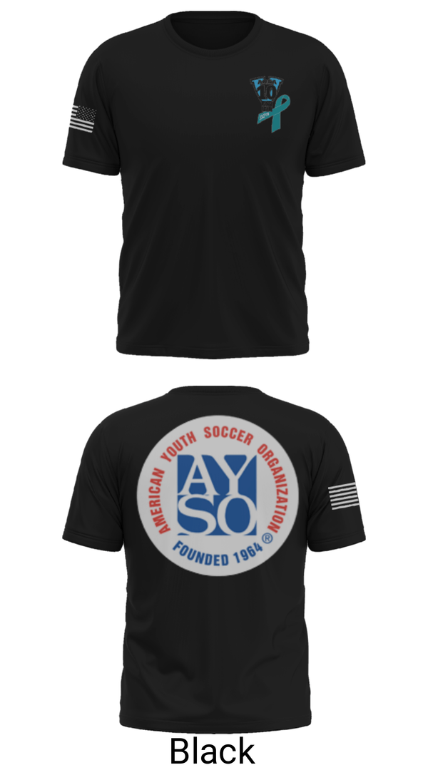Old School Cotton Feel Shirt, AYSO AREA 10V, Men's Soccer, Teamtime, Team time, sublimation, custom sports apparel, team uniforms, spirit wear, spiritwear, sports uniforms, custom shirts, team store, custom team store, fundraiser sports, apparel fundraiser