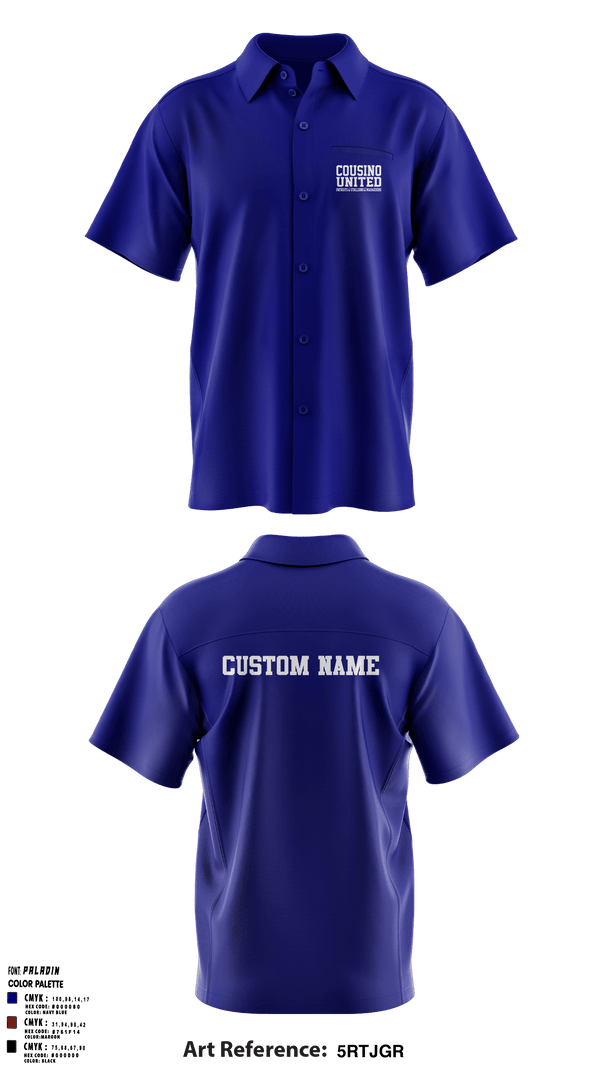 Short Sleeve Bowling Jersey, Cousino United Bowling, Bowling, Teamtime, Team time, sublimation, custom sports apparel, team uniforms, spirit wear, spiritwear, sports uniforms, custom shirts, team store, custom team store, fundraiser sports, apparel fundraiser