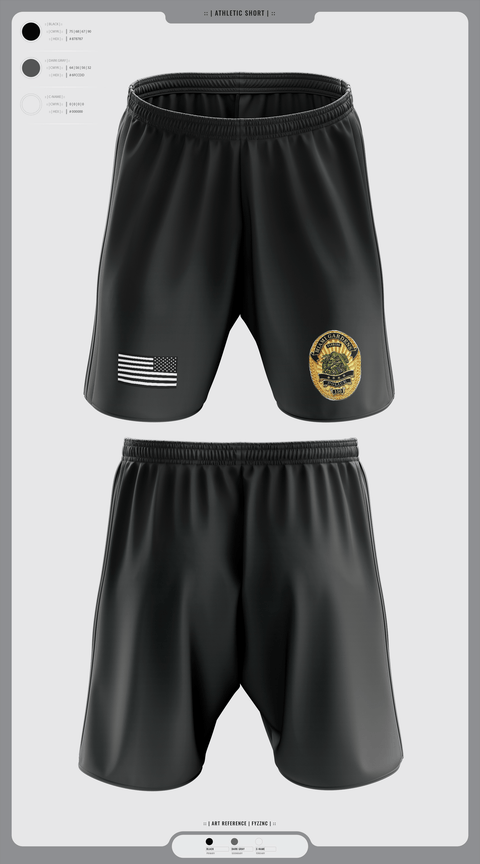 Athletic Shorts With Pockets, Miami Gardens Police, , Teamtime, Team time, sublimation, custom sports apparel, team uniforms, spirit wear, spiritwear, sports uniforms, custom shirts, team store, custom team store, fundraiser sports, apparel fundraiser