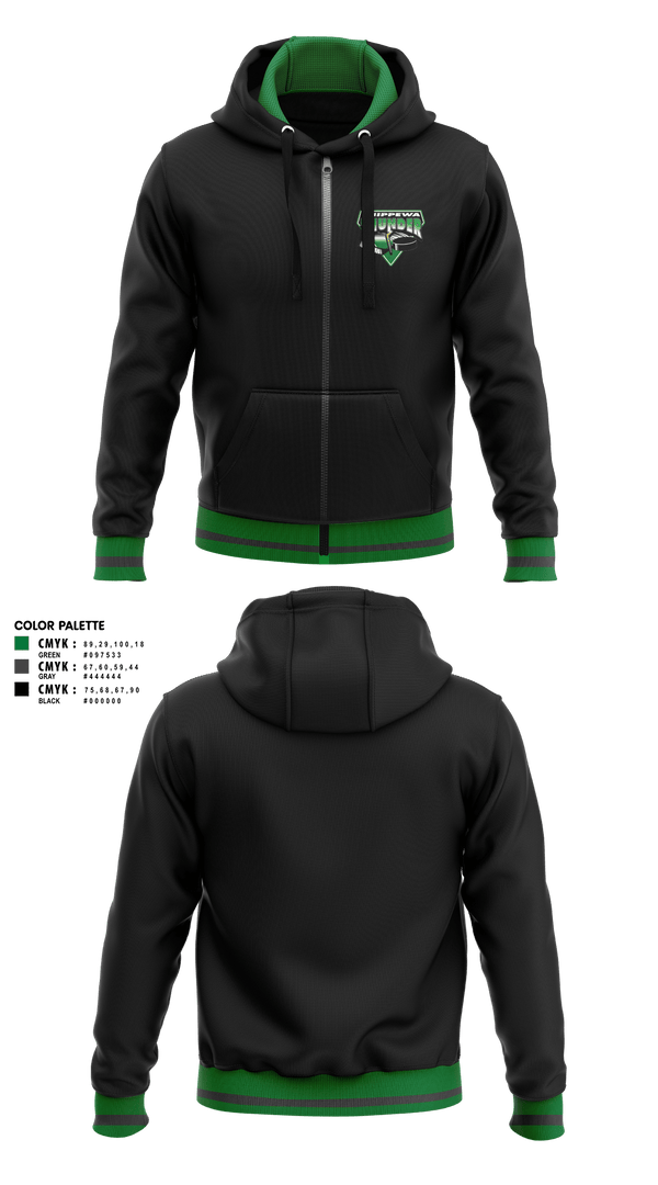 Zip Hoodie, Chippewa Youth Hockey, Spirit Store, Teamtime, Team time, sublimation, custom sports apparel, team uniforms, spirit wear, spiritwear, sports uniforms, custom shirts, team store, custom team store, fundraiser sports, apparel fundraiser