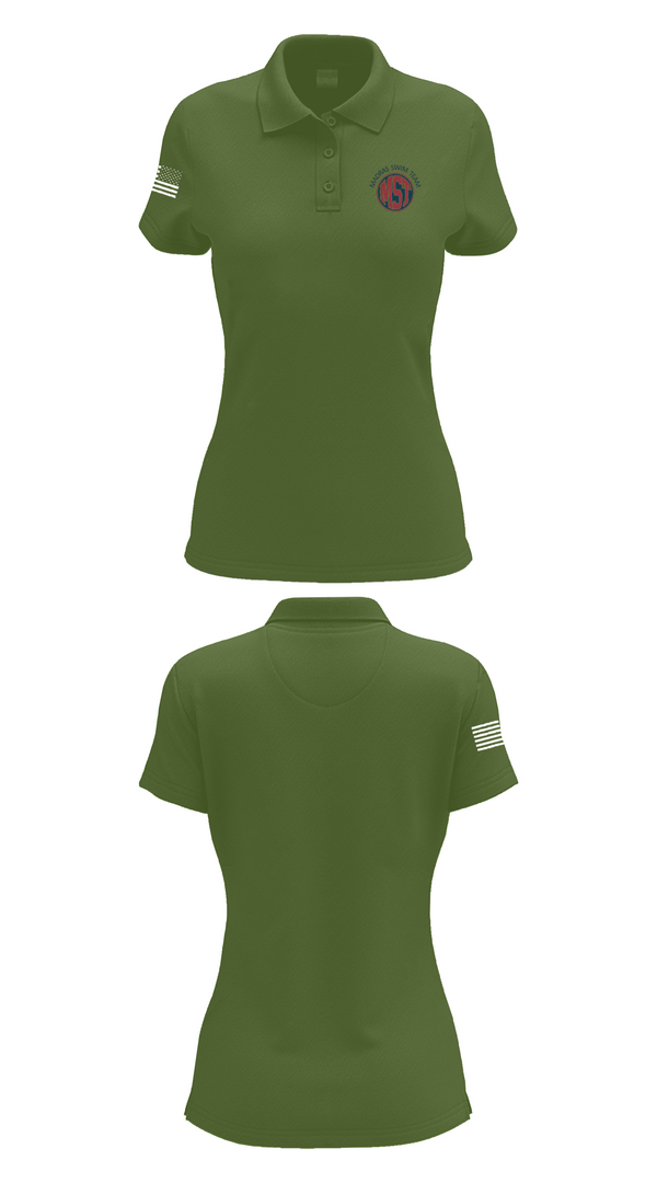 Womens Short Sleeve Performance Polo, Madras High School Swimming, Swimming, Teamtime, Team time, sublimation, custom sports apparel, team uniforms, spirit wear, spiritwear, sports uniforms, custom shirts, team store, custom team store, fundraiser sports, apparel fundraiser