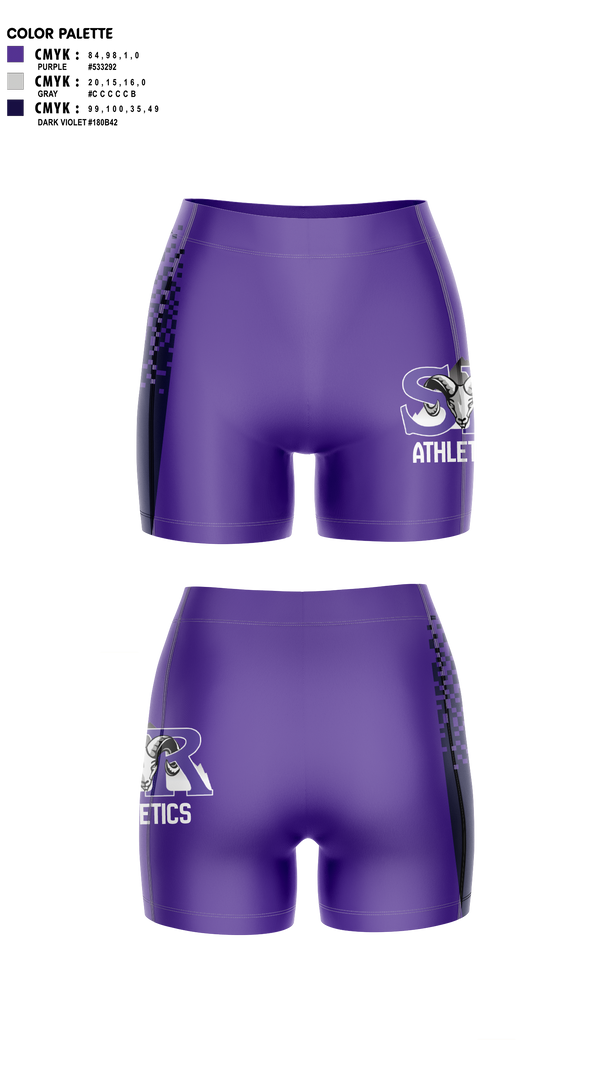 Womens Compression Shorts, Shadow Ridge Middle School, Men's Soccer, Teamtime, Team time, sublimation, custom sports apparel, team uniforms, spirit wear, spiritwear, sports uniforms, custom shirts, team store, custom team store, fundraiser sports, apparel fundraiser