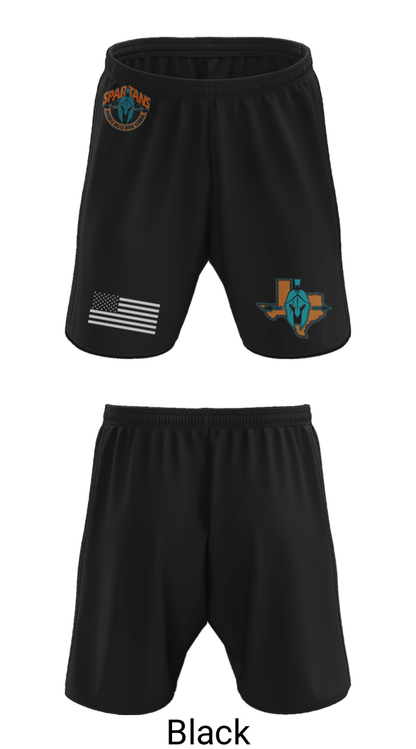 Athletic Shorts With Pockets, Spartans, Women's Basketball, Teamtime, Team time, sublimation, custom sports apparel, team uniforms, spirit wear, spiritwear, sports uniforms, custom shirts, team store, custom team store, fundraiser sports, apparel fundraiser