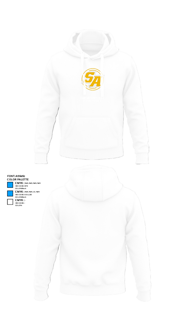 Hoodie, Saint Anthony's High School Soccer, Women's Soccer, Teamtime, Team time, sublimation, custom sports apparel, team uniforms, spirit wear, spiritwear, sports uniforms, custom shirts, team store, custom team store, fundraiser sports, apparel fundraiser