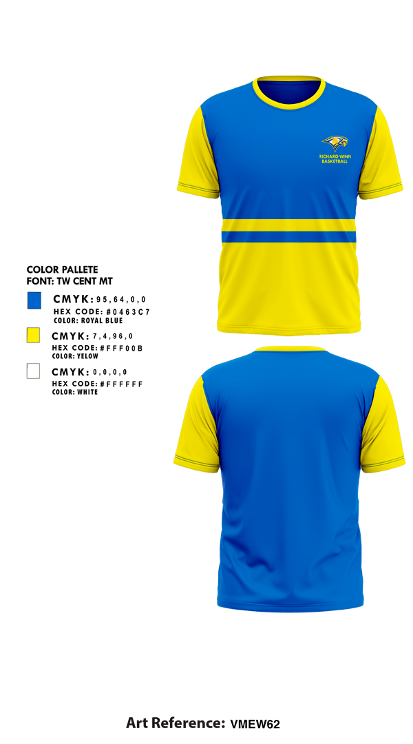 Short Sleeve Performance Shirt, Richard Winn Academy Basketball, Men's Basketball, Teamtime, Team time, sublimation, custom sports apparel, team uniforms, spirit wear, spiritwear, sports uniforms, custom shirts, team store, custom team store, fundraiser sports, apparel fundraiser
