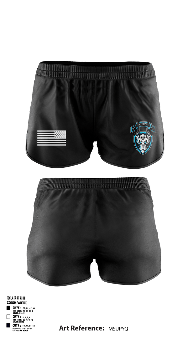Ranger Panties, 1st Platoon, 95th CBRN, Army, Teamtime, Team time, sublimation, custom sports apparel, team uniforms, spirit wear, spiritwear, sports uniforms, custom shirts, team store, custom team store, fundraiser sports, apparel fundraiser