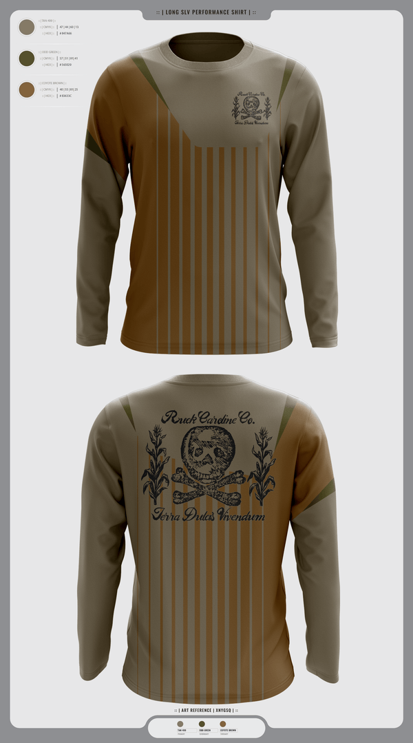 Long Sleeve Performance Shirt, Ruck Caroline Co., Cross Country, Teamtime, Team time, sublimation, custom sports apparel, team uniforms, spirit wear, spiritwear, sports uniforms, custom shirts, team store, custom team store, fundraiser sports, apparel fundraiser