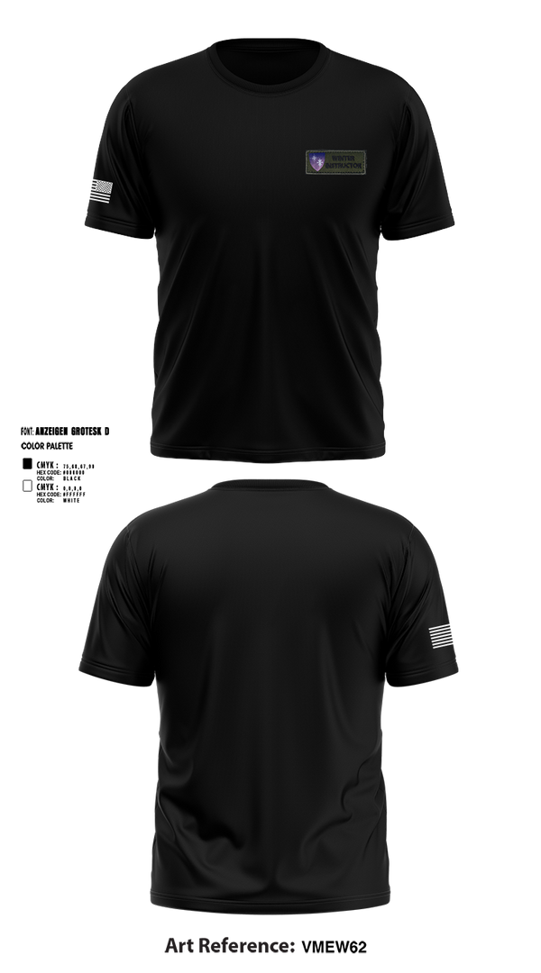 Short Sleeve Performance Shirt, NATO Winter Instructor Course, , Teamtime, Team time, sublimation, custom sports apparel, team uniforms, spirit wear, spiritwear, sports uniforms, custom shirts, team store, custom team store, fundraiser sports, apparel fundraiser
