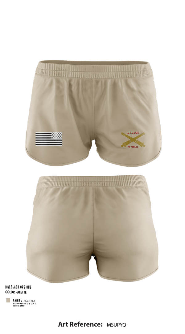 Ranger Panties, ALPHA ROCK, Army, Teamtime, Team time, sublimation, custom sports apparel, team uniforms, spirit wear, spiritwear, sports uniforms, custom shirts, team store, custom team store, fundraiser sports, apparel fundraiser
