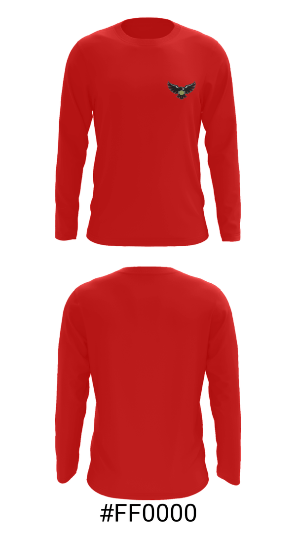 Long Sleeve Performance Shirt, Cheney High School Tennis, Tennis, Teamtime, Team time, sublimation, custom sports apparel, team uniforms, spirit wear, spiritwear, sports uniforms, custom shirts, team store, custom team store, fundraiser sports, apparel fundraiser
