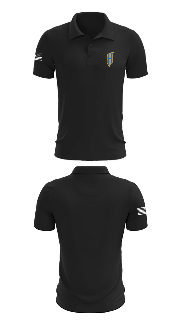 Short Sleeve Performance Polo, Hudson High School Basketball, Men's Basketball, Teamtime, Team time, sublimation, custom sports apparel, team uniforms, spirit wear, spiritwear, sports uniforms, custom shirts, team store, custom team store, fundraiser sports, apparel fundraiser