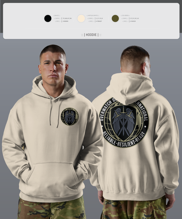 Hoodie, Overwatch Defense International, , Teamtime, Team time, sublimation, custom sports apparel, team uniforms, spirit wear, spiritwear, sports uniforms, custom shirts, team store, custom team store, fundraiser sports, apparel fundraiser