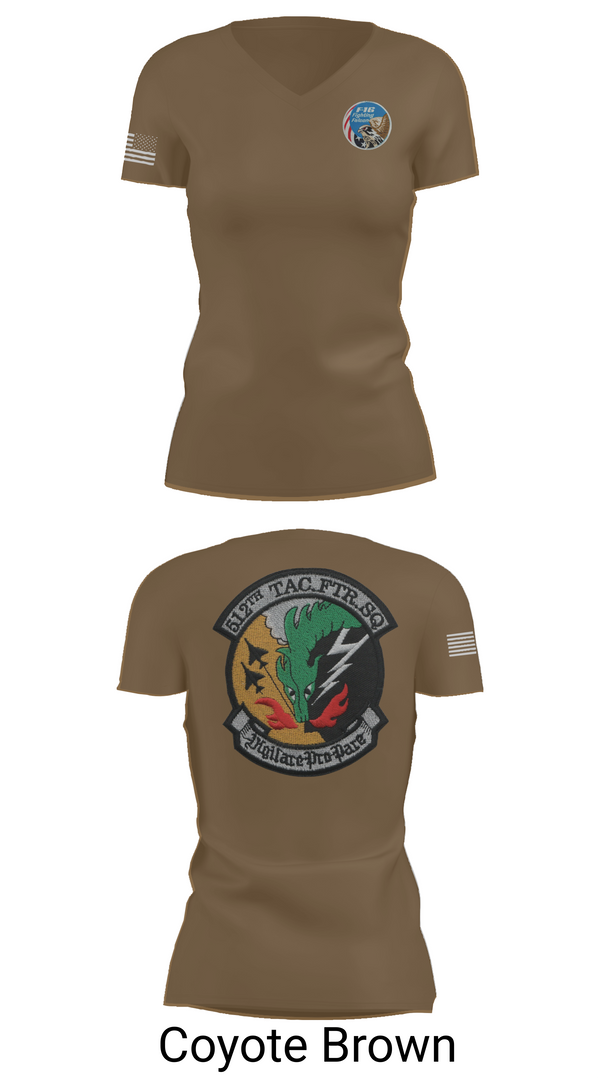 Womens Short Sleeve Vneck Shirt, 512th Dragons, , Teamtime, Team time, sublimation, custom sports apparel, team uniforms, spirit wear, spiritwear, sports uniforms, custom shirts, team store, custom team store, fundraiser sports, apparel fundraiser