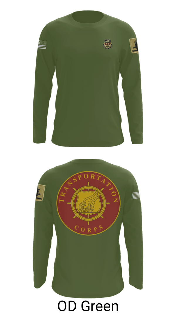 Long Sleeve Performance Shirt, 189th Transportation Company, , Teamtime, Team time, sublimation, custom sports apparel, team uniforms, spirit wear, spiritwear, sports uniforms, custom shirts, team store, custom team store, fundraiser sports, apparel fundraiser