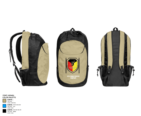 Gear Bag, 9th Comm Service company, Marines, Teamtime, Team time, sublimation, custom sports apparel, team uniforms, spirit wear, spiritwear, sports uniforms, custom shirts, team store, custom team store, fundraiser sports, apparel fundraiser