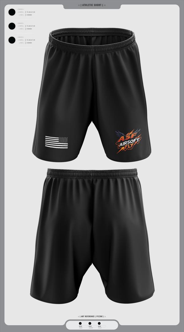 Athletic Shorts With Pockets, AIRSOFT FLY, Air Force, Teamtime, Team time, sublimation, custom sports apparel, team uniforms, spirit wear, spiritwear, sports uniforms, custom shirts, team store, custom team store, fundraiser sports, apparel fundraiser