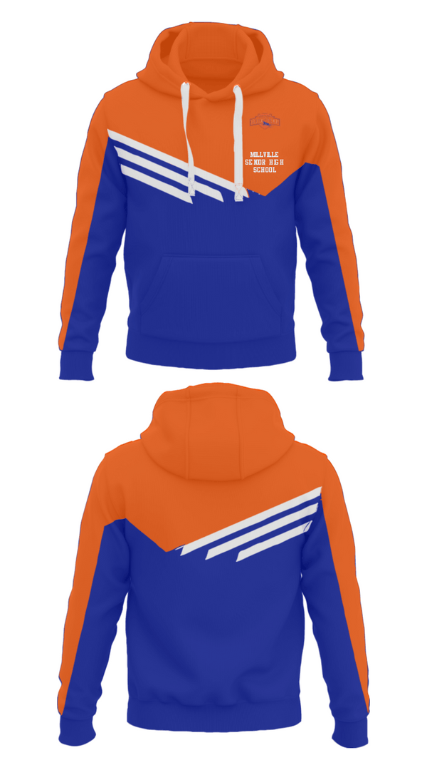 Hoodie, Millville Senior High School, Spirit Store, Teamtime, Team time, sublimation, custom sports apparel, team uniforms, spirit wear, spiritwear, sports uniforms, custom shirts, team store, custom team store, fundraiser sports, apparel fundraiser