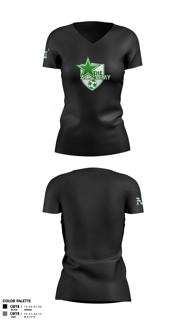 Womens Short Sleeve Vneck Shirt, Lil' Shooters Starter Soccer, Men's Soccer, Teamtime, Team time, sublimation, custom sports apparel, team uniforms, spirit wear, spiritwear, sports uniforms, custom shirts, team store, custom team store, fundraiser sports, apparel fundraiser