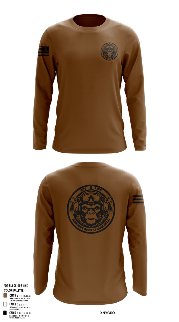 Long Sleeve Performance Shirt, SMTCSMTC SOC, Coast Guard, Teamtime, Team time, sublimation, custom sports apparel, team uniforms, spirit wear, spiritwear, sports uniforms, custom shirts, team store, custom team store, fundraiser sports, apparel fundraiser