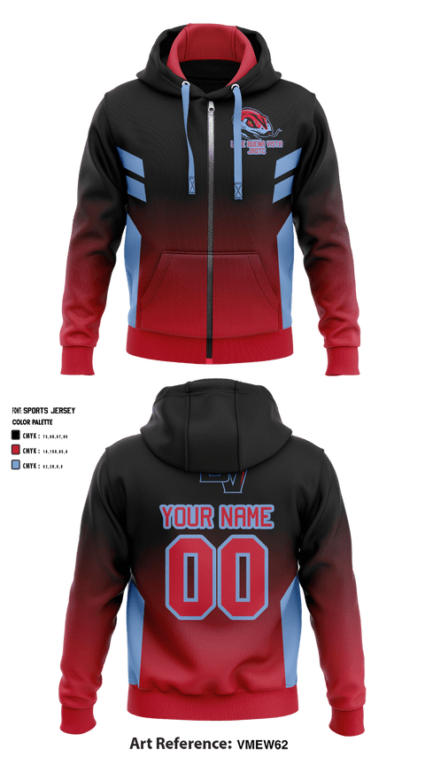 Zip Hoodie, Lake Buena Vista High School Basketball, Men's Basketball, Teamtime, Team time, sublimation, custom sports apparel, team uniforms, spirit wear, spiritwear, sports uniforms, custom shirts, team store, custom team store, fundraiser sports, apparel fundraiser