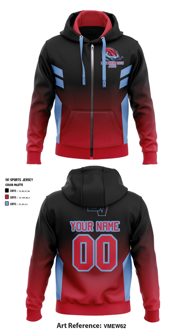 Zip Hoodie, Lake Buena Vista High School Basketball, Men's Basketball, Teamtime, Team time, sublimation, custom sports apparel, team uniforms, spirit wear, spiritwear, sports uniforms, custom shirts, team store, custom team store, fundraiser sports, apparel fundraiser