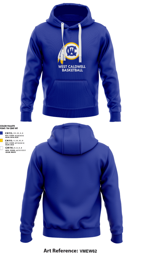 Hoodie, West Caldwell Women’s Basketball, Women's Basketball, Teamtime, Team time, sublimation, custom sports apparel, team uniforms, spirit wear, spiritwear, sports uniforms, custom shirts, team store, custom team store, fundraiser sports, apparel fundraiser