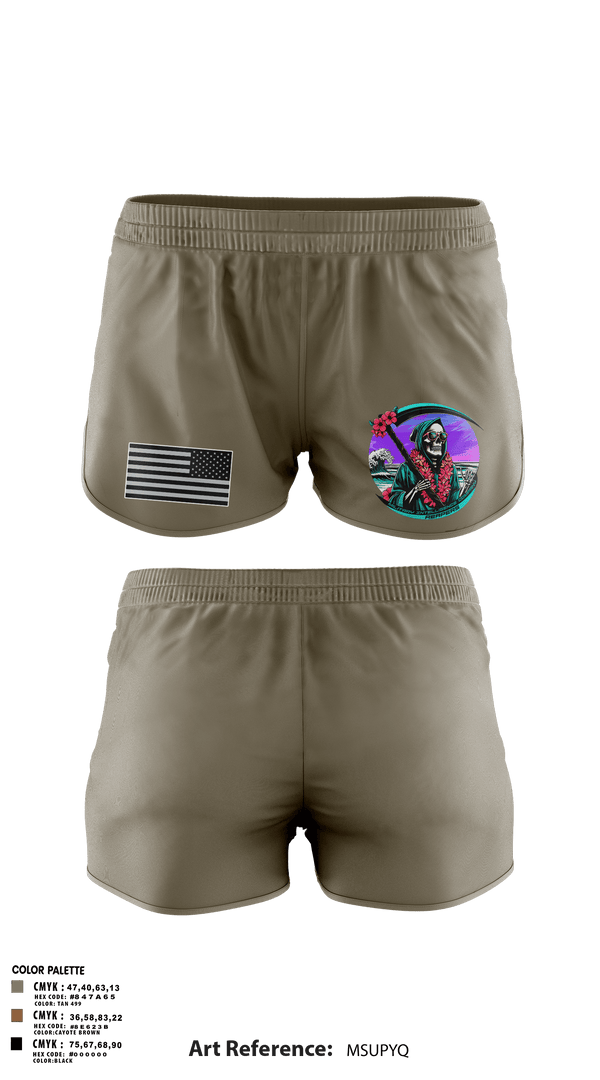Ranger Panties, REAPERS, FT SHAFTER, , Teamtime, Team time, sublimation, custom sports apparel, team uniforms, spirit wear, spiritwear, sports uniforms, custom shirts, team store, custom team store, fundraiser sports, apparel fundraiser