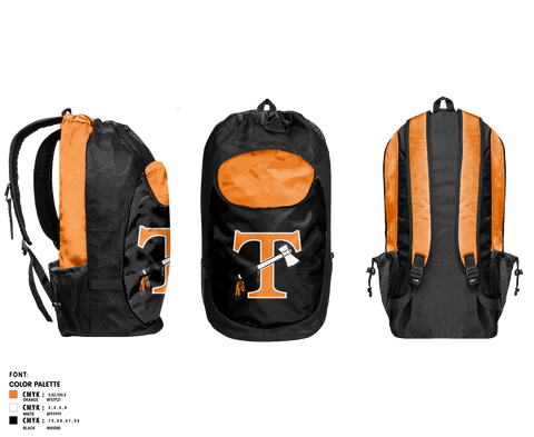Gear Bag, Tecumseh indian, Wrestling, Teamtime, Team time, sublimation, custom sports apparel, team uniforms, spirit wear, spiritwear, sports uniforms, custom shirts, team store, custom team store, fundraiser sports, apparel fundraiser