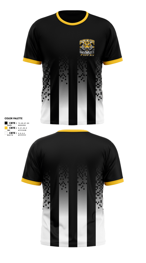 Short Sleeve Performance Shirt, GRAMBLING STATE UNIVERSITY TIGERS, Baseball, Teamtime, Team time, sublimation, custom sports apparel, team uniforms, spirit wear, spiritwear, sports uniforms, custom shirts, team store, custom team store, fundraiser sports, apparel fundraiser