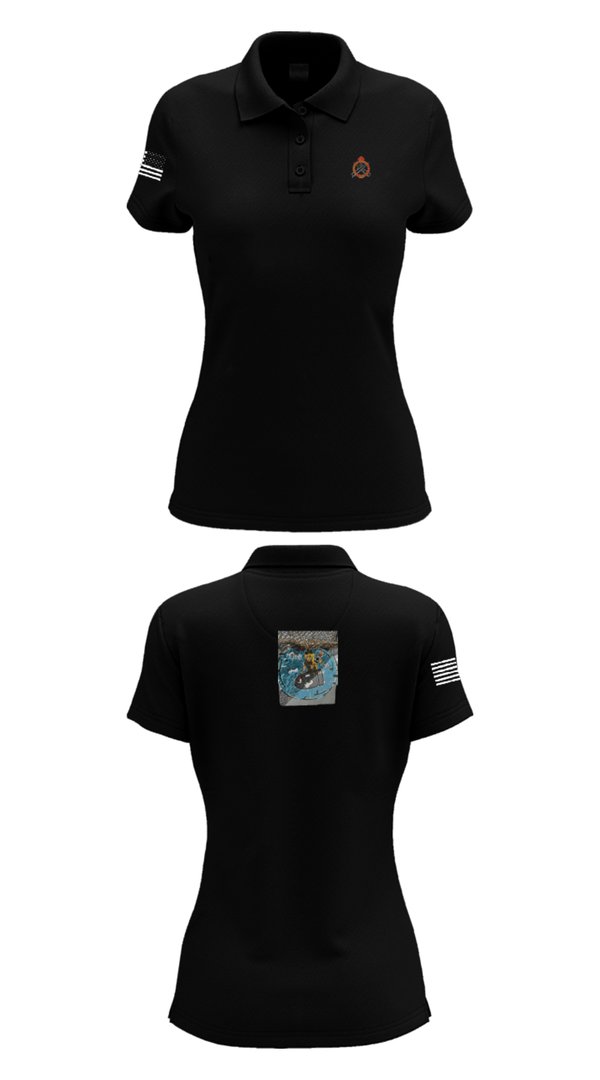 Women's Short Sleeve Performance Polo, 34th DSB, Army, Teamtime, Team time, sublimation, custom sports apparel, team uniforms, spirit wear, spiritwear, sports uniforms, custom shirts, team store, custom team store, fundraiser sports, apparel fundraiser