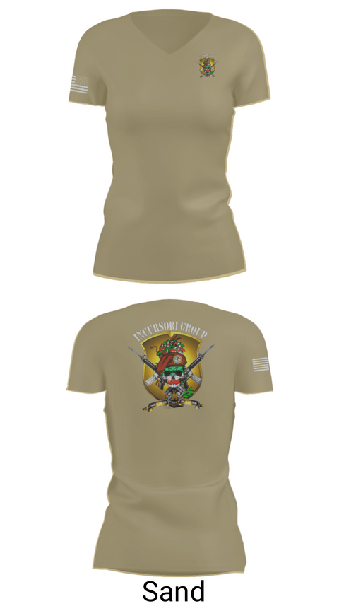 Women's Short Sleeve Vneck Shirt, Incursori, , Teamtime, Team time, sublimation, custom sports apparel, team uniforms, spirit wear, spiritwear, sports uniforms, custom shirts, team store, custom team store, fundraiser sports, apparel fundraiser