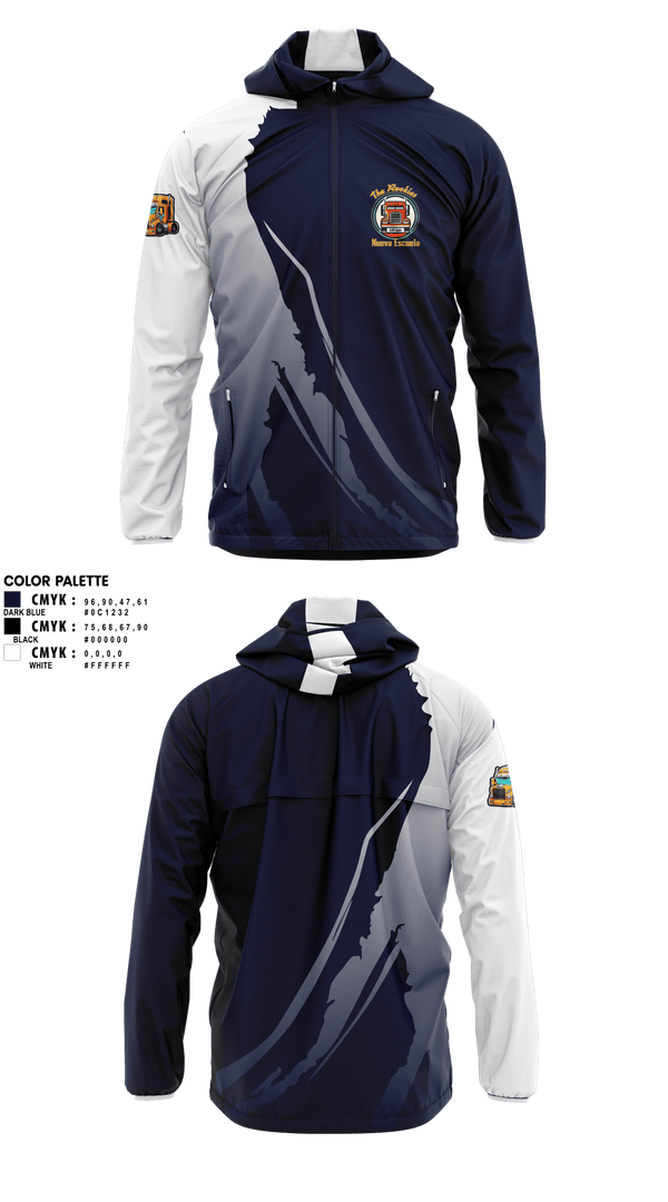 Windbreaker, Rookies new school, , Teamtime, Team time, sublimation, custom sports apparel, team uniforms, spirit wear, spiritwear, sports uniforms, custom shirts, team store, custom team store, fundraiser sports, apparel fundraiser