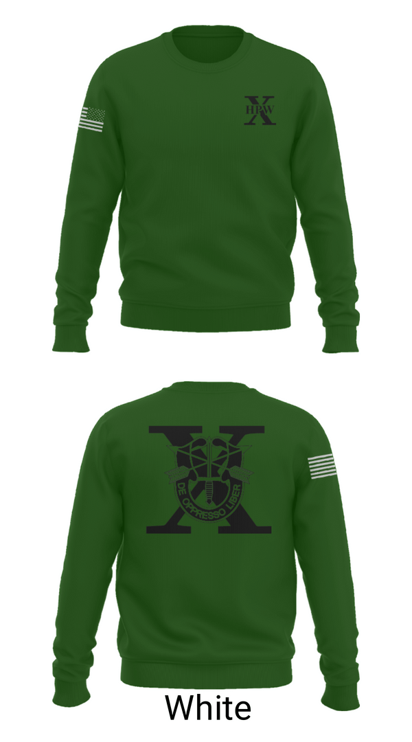 Crew Neck Sweatshirt, 10th Special Forces HPW, , Teamtime, Team time, sublimation, custom sports apparel, team uniforms, spirit wear, spiritwear, sports uniforms, custom shirts, team store, custom team store, fundraiser sports, apparel fundraiser