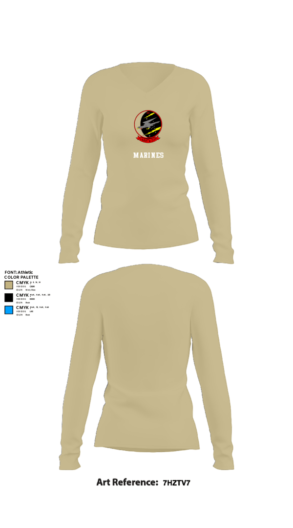 Women's Long Sleeve Vneck Shirt, VMMT-204, , Teamtime, Team time, sublimation, custom sports apparel, team uniforms, spirit wear, spiritwear, sports uniforms, custom shirts, team store, custom team store, fundraiser sports, apparel fundraiser