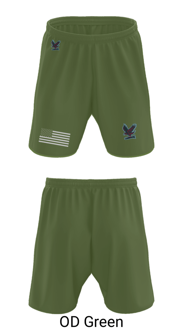 Athletic Shorts With Pockets, Hawksquad, Air Force, Teamtime, Team time, sublimation, custom sports apparel, team uniforms, spirit wear, spiritwear, sports uniforms, custom shirts, team store, custom team store, fundraiser sports, apparel fundraiser