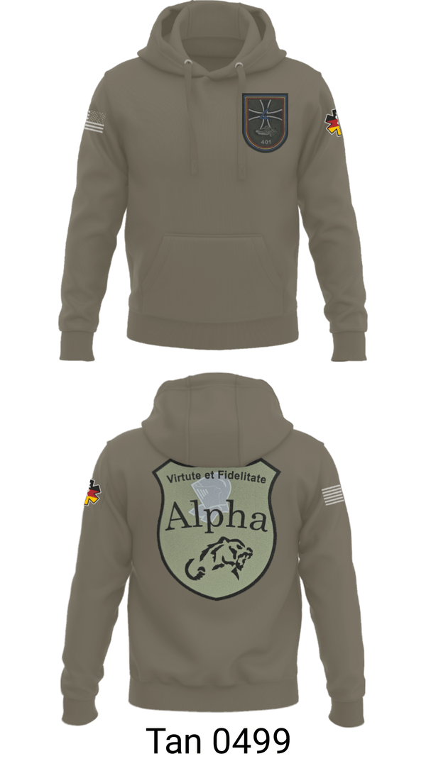 Hoodie, 4./401 PzGrenBtl, Army, Teamtime, Team time, sublimation, custom sports apparel, team uniforms, spirit wear, spiritwear, sports uniforms, custom shirts, team store, custom team store, fundraiser sports, apparel fundraiser