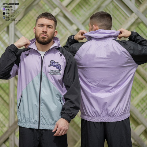 Windbreaker, Panther, Wrestling, Teamtime, Team time, sublimation, custom sports apparel, team uniforms, spirit wear, spiritwear, sports uniforms, custom shirts, team store, custom team store, fundraiser sports, apparel fundraiser