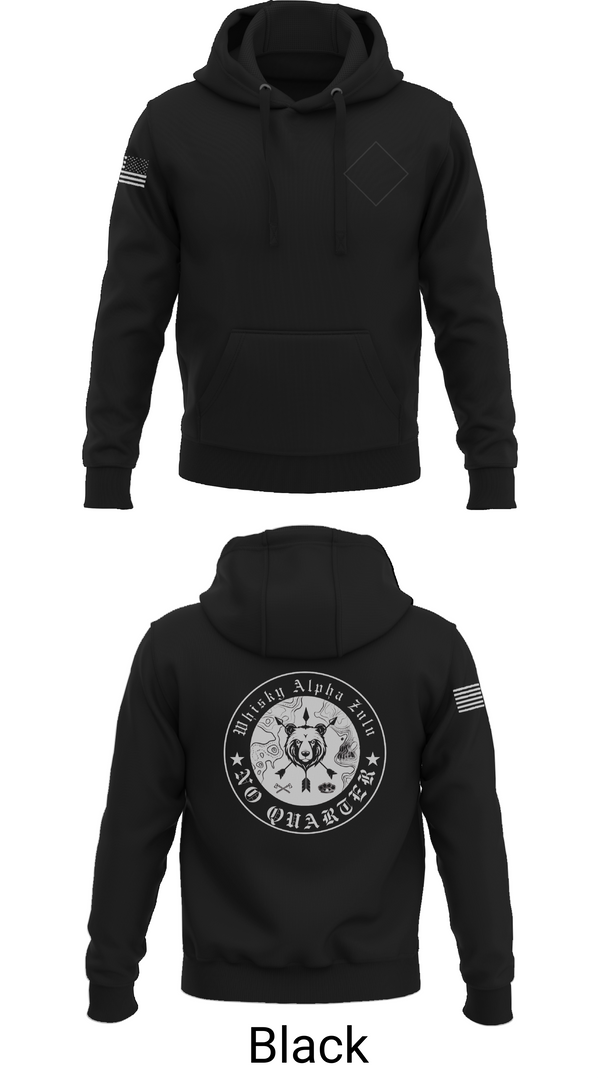 Hoodie, Whiskey Alpha Zulu, , Teamtime, Team time, sublimation, custom sports apparel, team uniforms, spirit wear, spiritwear, sports uniforms, custom shirts, team store, custom team store, fundraiser sports, apparel fundraiser
