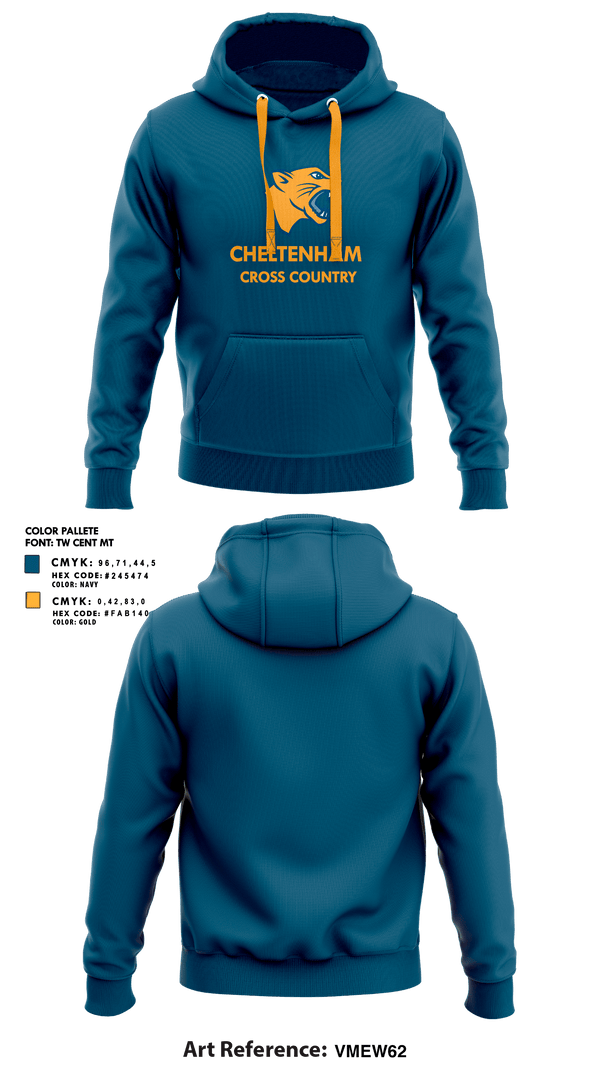 Hoodie, Cheltenham High School Cross Country, Cross Country, Teamtime, Team time, sublimation, custom sports apparel, team uniforms, spirit wear, spiritwear, sports uniforms, custom shirts, team store, custom team store, fundraiser sports, apparel fundraiser