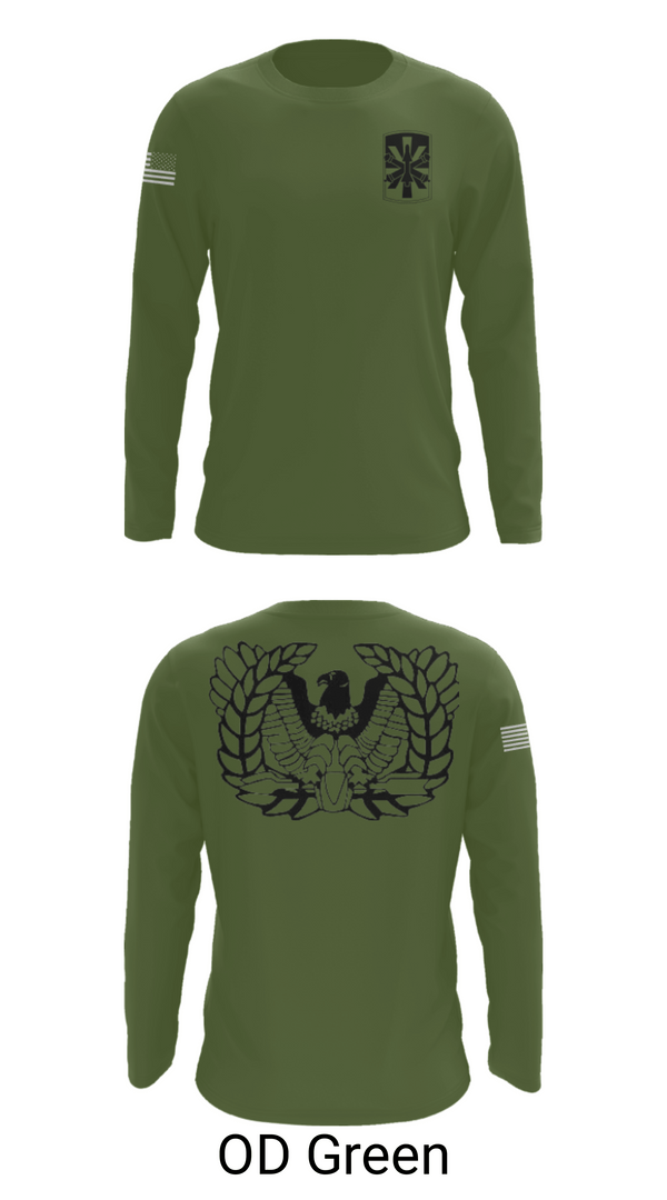 Long Sleeve Performance Shirt, 2/43 ADA, Army, Teamtime, Team time, sublimation, custom sports apparel, team uniforms, spirit wear, spiritwear, sports uniforms, custom shirts, team store, custom team store, fundraiser sports, apparel fundraiser