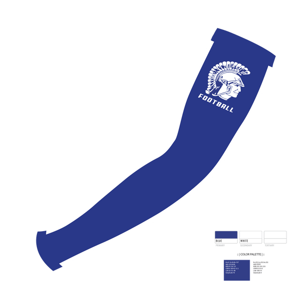 Arm Sleeve, James B Hunt High School Football, Football, Teamtime, Team time, sublimation, custom sports apparel, team uniforms, spirit wear, spiritwear, sports uniforms, custom shirts, team store, custom team store, fundraiser sports, apparel fundraiser