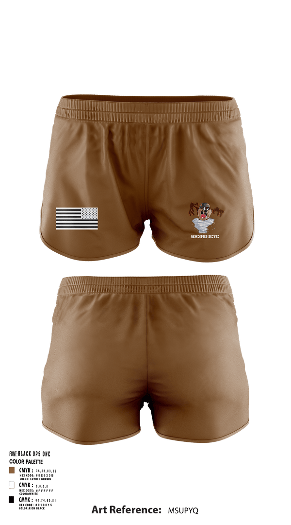 Ranger Panties, 623rd ICTC, Army, Teamtime, Team time, sublimation, custom sports apparel, team uniforms, spirit wear, spiritwear, sports uniforms, custom shirts, team store, custom team store, fundraiser sports, apparel fundraiser